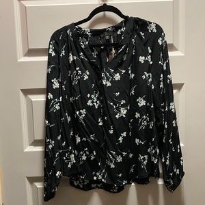 J.Crew Flower Blouse